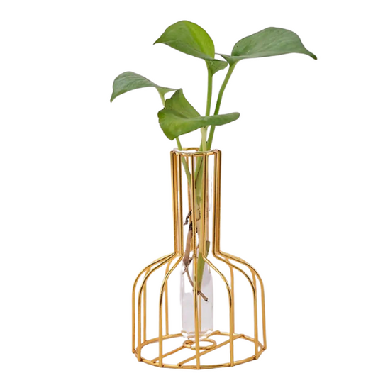 Vaso Dourado Decorativo